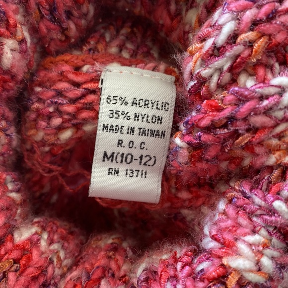 🥭 (4 for $15) ChristieBrooks Pink and purple Childrens Sweater - Picture 8 of 8